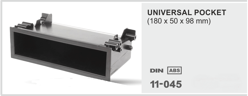 UNIVERSAL 1DIN ντουλάπι βιδωτό ( 180x50x98mm ) 11-045 ...