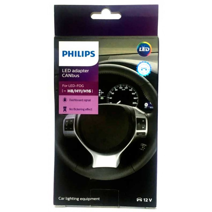 ADAPTER LED CAN BUS PHILIPS H8 H11 H16  CEA