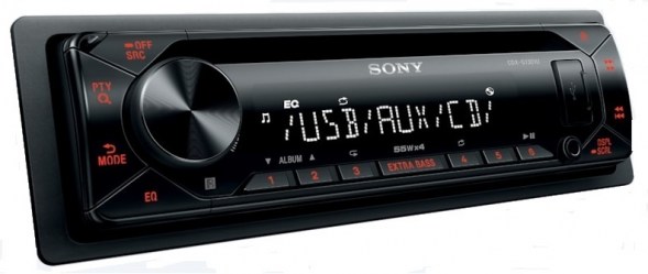 Sony CDX-G1301u  radio -cd -usb -πορτοκαλί
