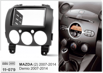 ΠΛΑΙΣΙΟ ΠΡΟΣΘΗΚΗ ΠΡΟΣΟΨΗ RC/D  Mazda 2 ’07-’14   11-079