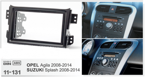 Πρόσοψη Suzuki Splash, Ritz ’08-’12 / Opel Agila ’08-’14   11-131