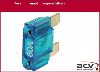 ΑΣΦΑΛΕΙΕΣ FUSE maxi  60Amper ACV Made in Germany  τεμ. .
