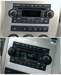 ΠΛΑΙΣΙΟ ΠΡΟΣΘΗΚΗ ΠΡΟΣΟΨΗ 1 & 2 DIN για οθόνη ή R/CD  για Jeep Compass, Patriot / Dodge Caliber 50-956