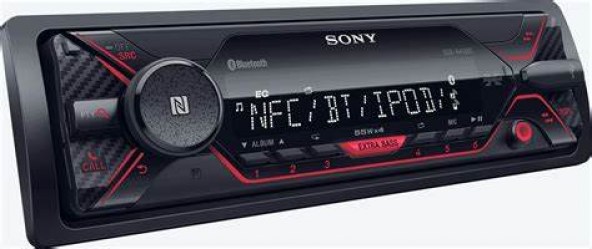 Sony DSX-A410BT Ηχοσύστημα Αυτοκινήτου 1DIN (Bluetooth/USB/AUX)  Αποσπώμενη Πρόσοψη