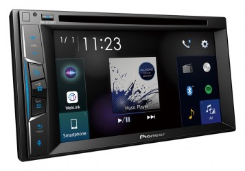 PIONEER AVH-Z2200BT 2din 6.8' dvd , bluetooth , Apple Carplay, waze