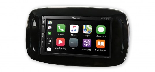 PIONEER SPH-EVO62DAB-SMAB για SMART Forfour (W453) / Fortwo (C453/A453) Mαύρο χρώμα με DAB+ Digital Radio, Spotify, Bluetooth st