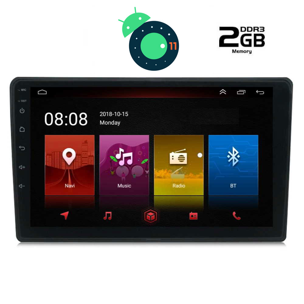 TABLET, OEM AUDI A4  mod. 2002-2008ANDROID 11  RCPU : MTK 8227 - A7 x 4core  1.3GhzRAM DDR3 : 2GB - NAND FLASH : 32GBSUPPORTS STEERING WHEEL COMMANDS and BOSE with CANBUS